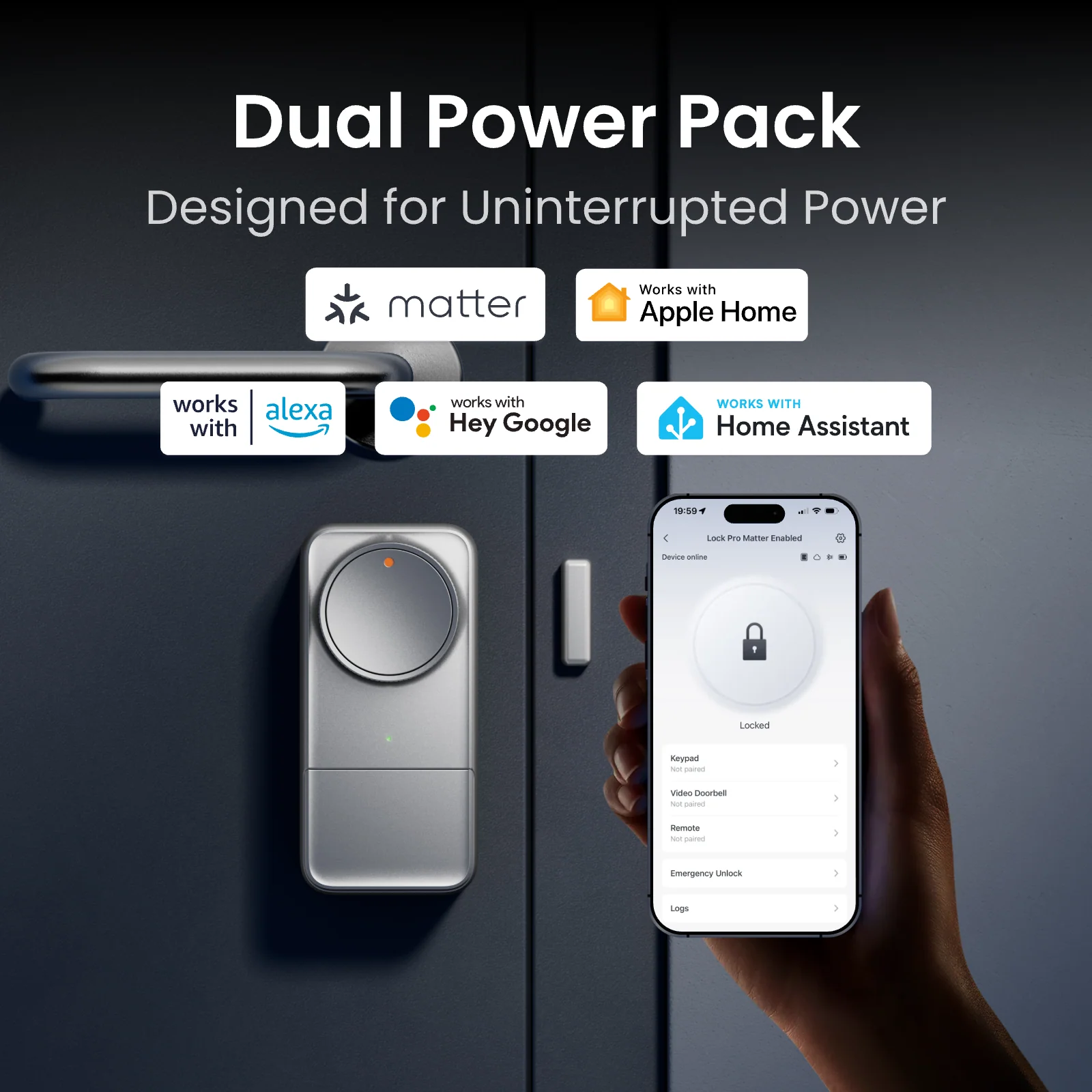 SwitchBot Lock Pro Matter Enabled Vision Combo - Image 5